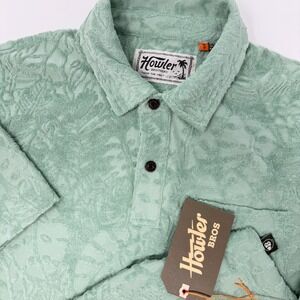 Howler Bros Men's Plusherman Terry Polo Lithographs‎ Minty Small Style 2208 NEW